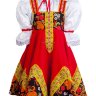Русский народный костюм " Оленька" красная 
