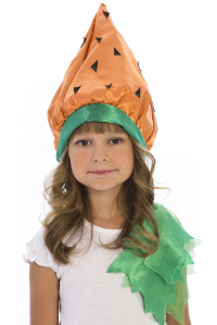 Карнавальная шапочка "Морковь"