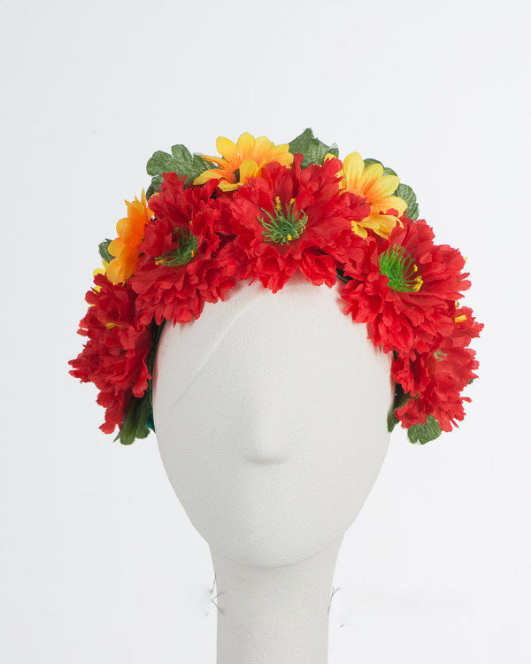 DoubleMi - Купить венок на голову из живых цветов | Москва
