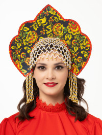 Кокошник Яна хохлома